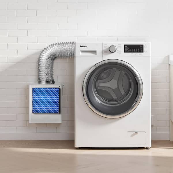3-in-1 Indoor Dryer Vent Kit, Fits 4 in. Exhaust, Premium ABS, Overheating Reminder, 4 Replacement Pads 2025 Update