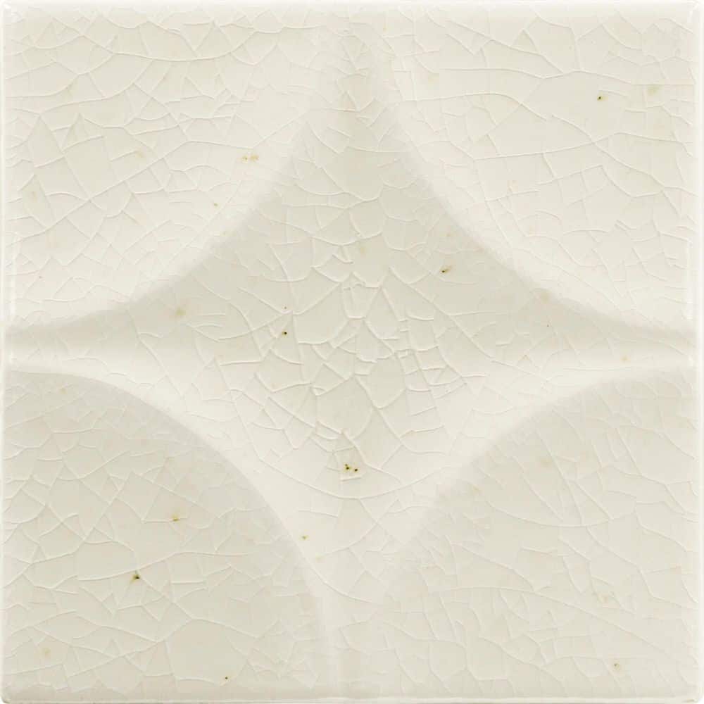 Contempee Jasmine 4 in. x 4 in. Glossy Ceramic Star Wall Tile (12.8 sq. ft. / case) price history on PriceWatchPro