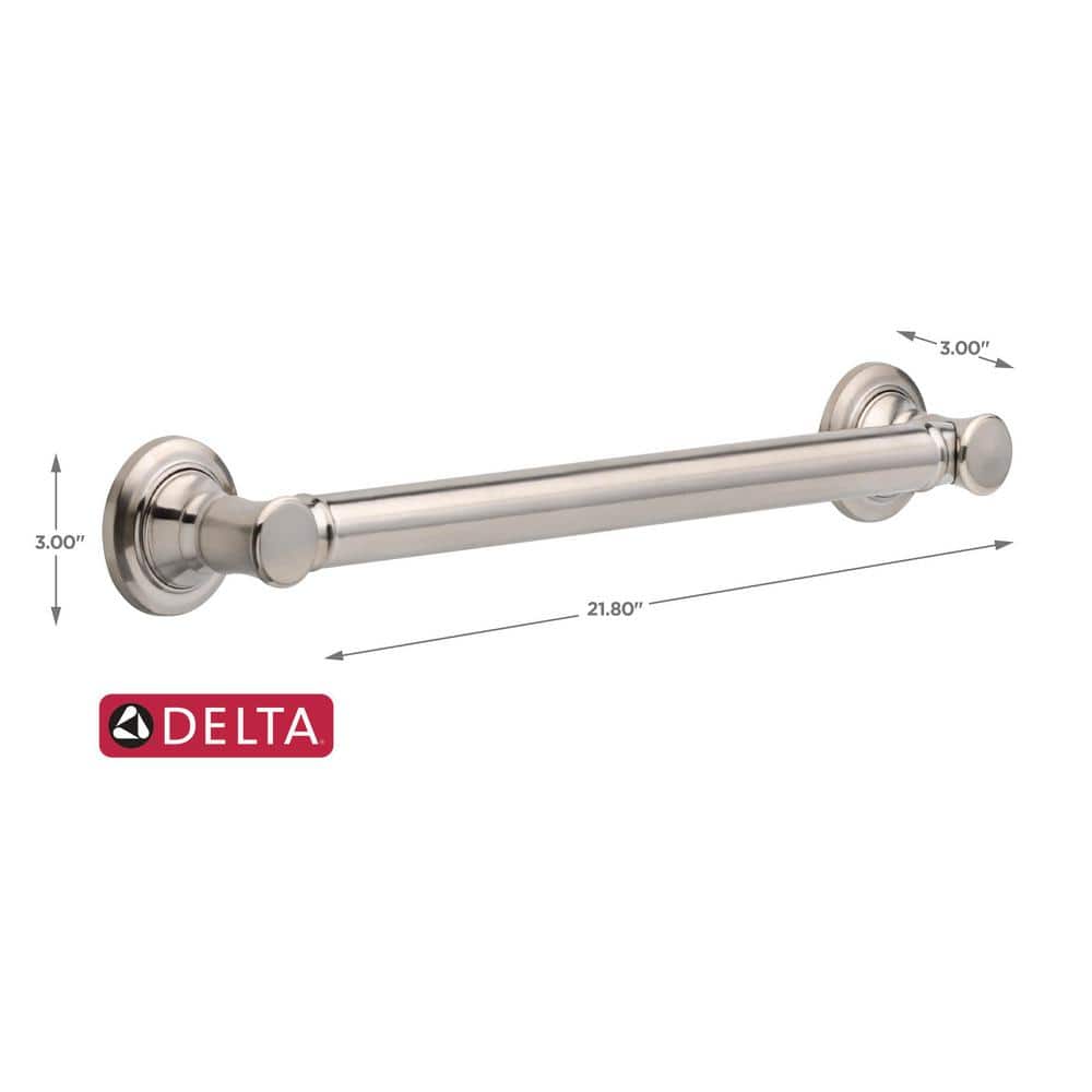 Stainless Steel 18" Wall Mount Grab Bar
