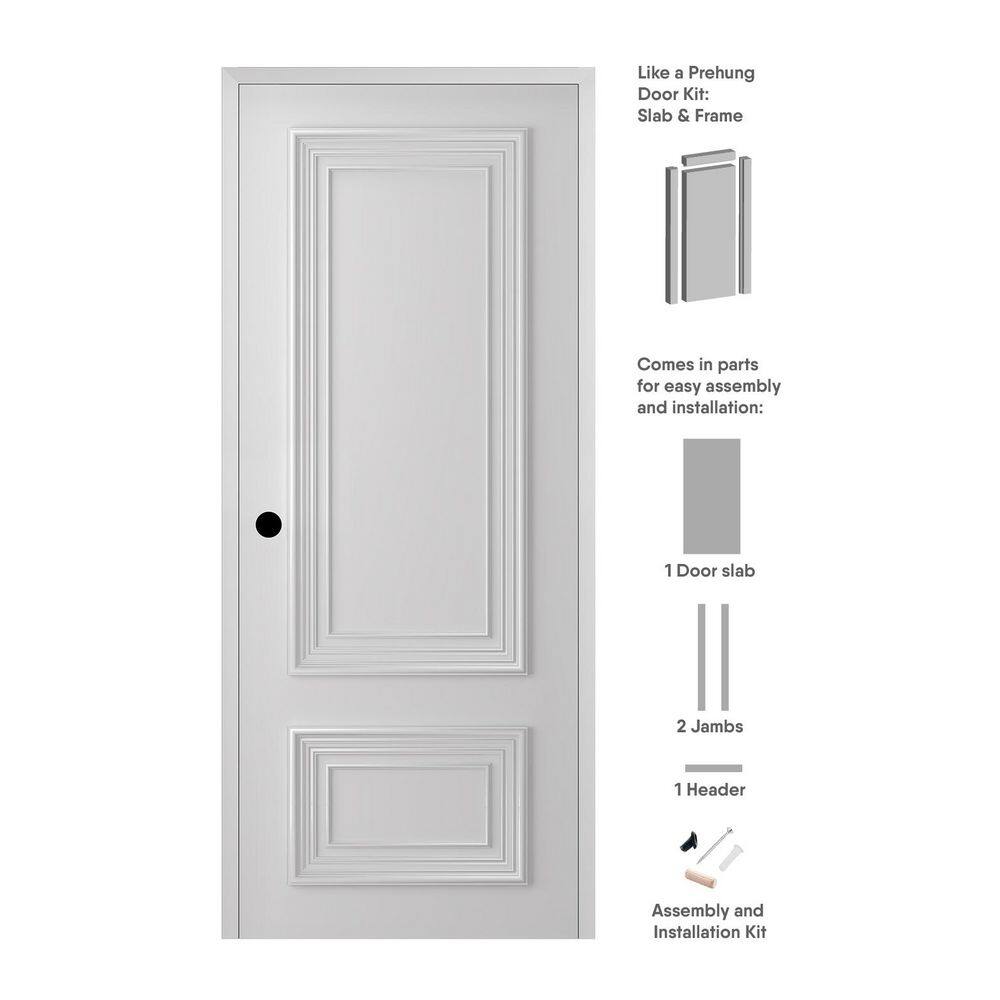 Belldinni Palazzo 2 N DIY-Friendly 32 in. x 80 in. Right-hand