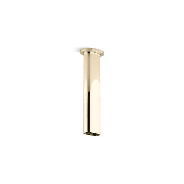 KOHLER Statement 10 in. Ceiling-Mount 2-Function Rainhead Arm and Flange