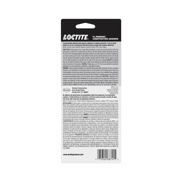 PL Premium 4 oz. Polyurethane Construction Adhesive Tan Tube (each)