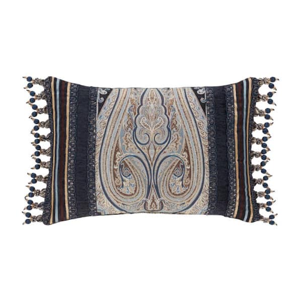 Unbranded Linette Polyester Boudoir Decorative Throw Pillow 15 x 22 in.