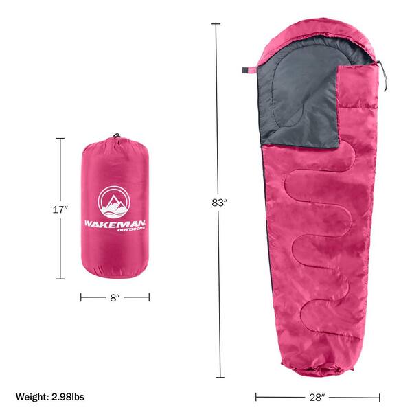 Sleeping Bag Mummy For Adults, Cold Weather Camping s (25-36