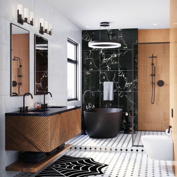 SIGNATURE HARDWARE - 1-Spray Wall Mount Handheld Shower Head 1.8 GPM in Chrome