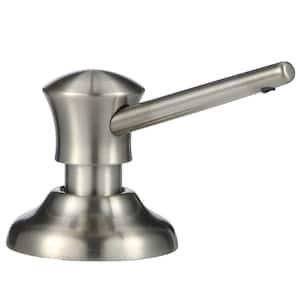 Classic Sink Mounted Metal Soap Dispenser in Stainless