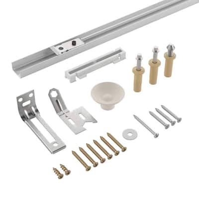 STANLEY, Bi-Fold Door, Zinc Alloy, Bifold Door Track Kit - 52HK98