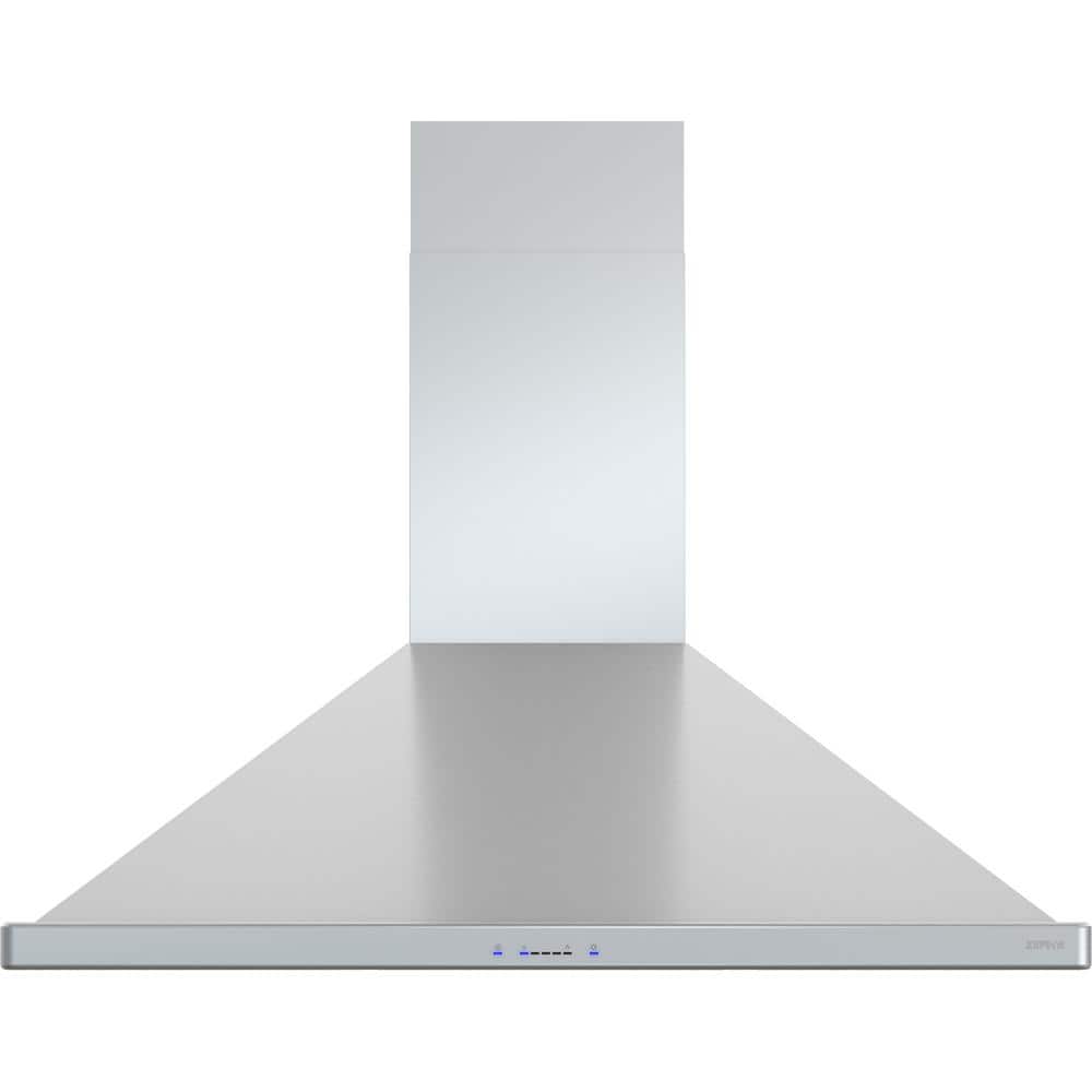 Zephyr Siena Energy Star 36 in. 400 CFM Ducted Wall Mount Range Hood in  Stainless Steel ZSI-E36BS-ES - The Home Depot