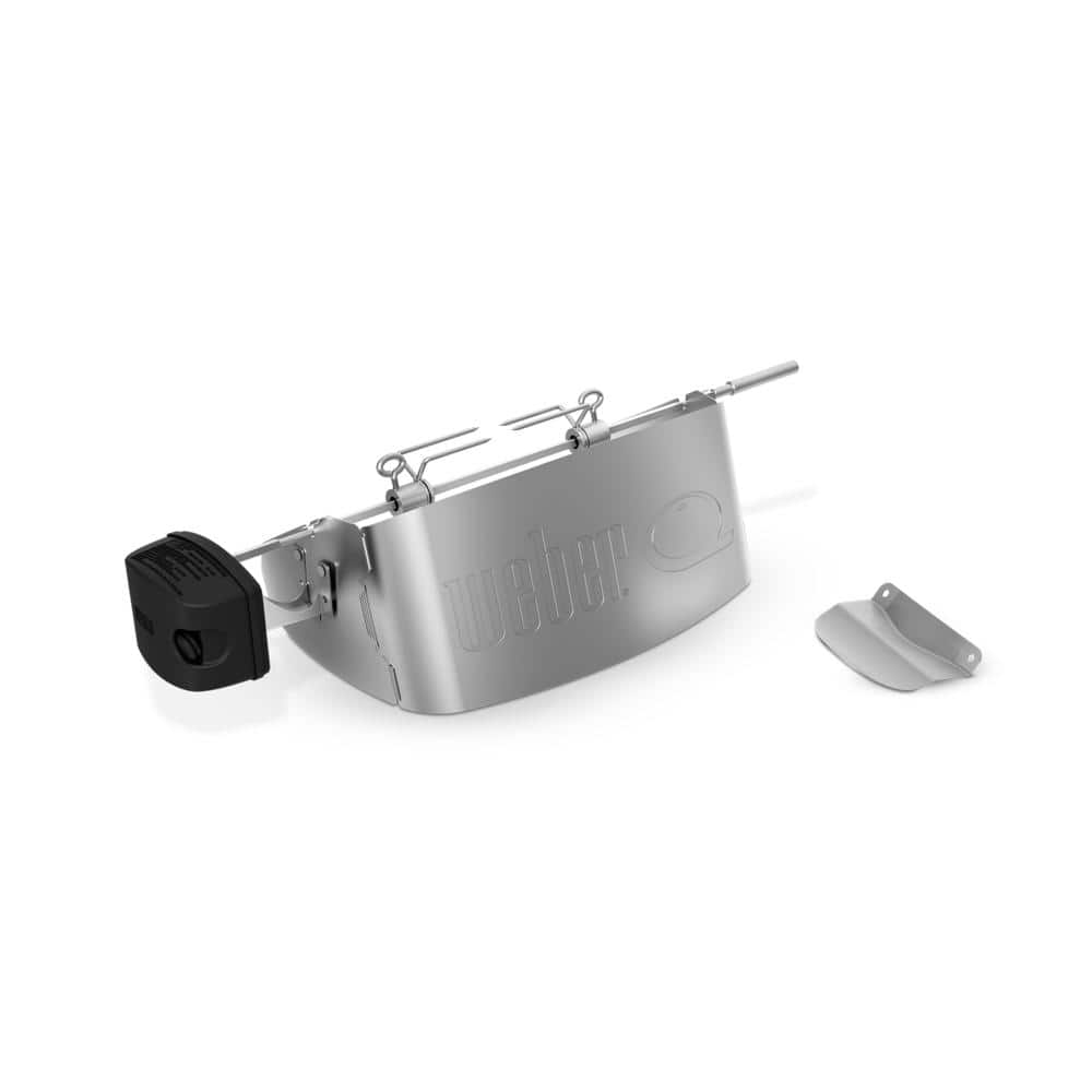Stainless Steel Electric Rotisserie for 23" Gas Grills