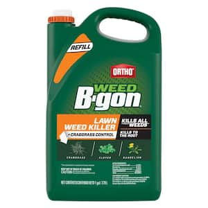 Weed B-Gon 1 Gal. Lawn Weed Killer Plus Crabgrass Control Refill, Kills Dandelion, Clover, Crabgrass and More