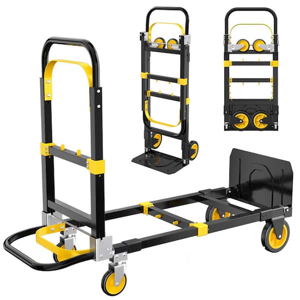 LITEKON 17 in. Multi Functional Folding Hand Truck Tool Cart
