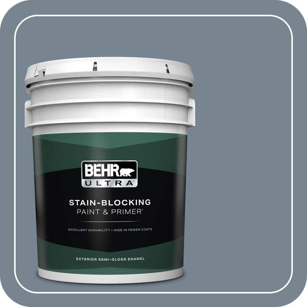 5 gal. #PPU14-05 Forever Denim Semi-Gloss Enamel Exterior Paint & Primer price history on PriceWatchPro