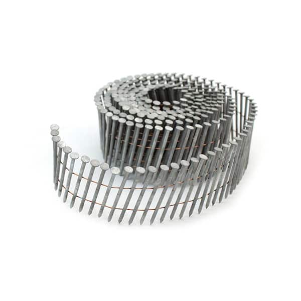 Freeman 2 in. x 0.092 in. Dia Hot Dipped Galvanized Ring Shank Wire Collated Siding Nails 3,600 Count