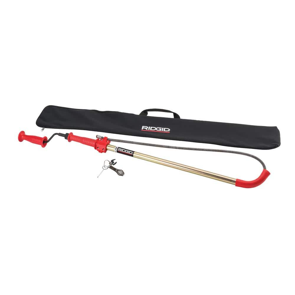 RIDGID K-6P XL Toilet Auger with Unclogging 6 ft. Snake ...