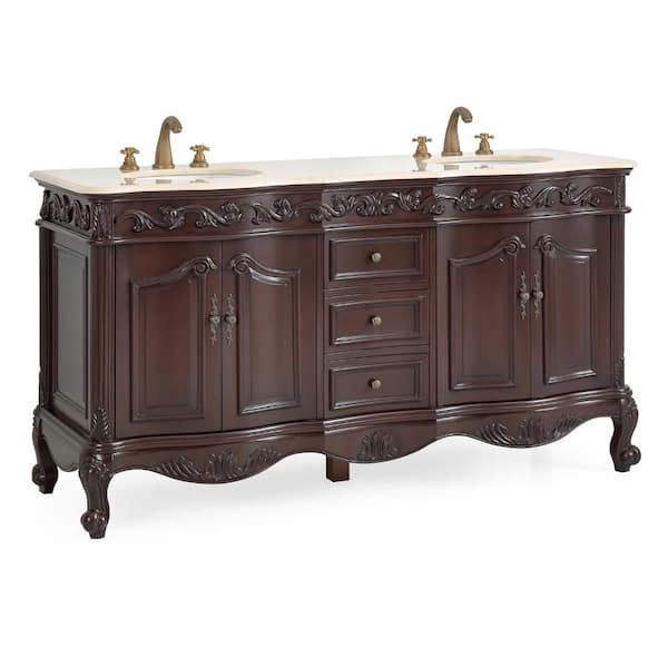 Benton Collection Beckham 64 in.W x 22 in. D x 36 in. H Double