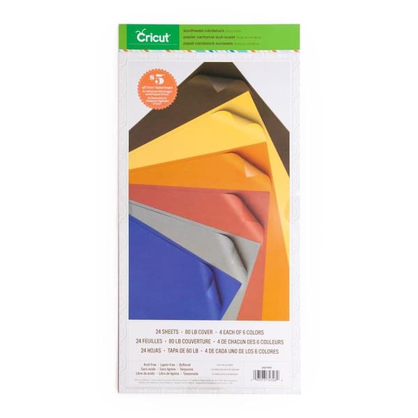 Cricut 12 in. x 24 in. Cardstock Southwest (3-Pack)-DISCONTINUED