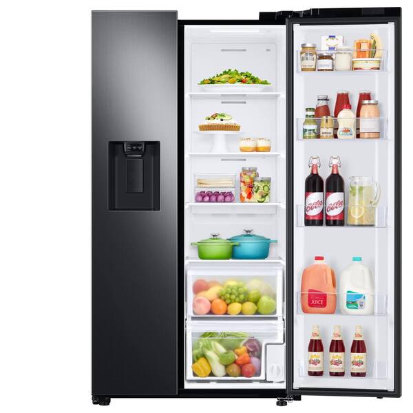 home depot samsung black stainless refrigerator