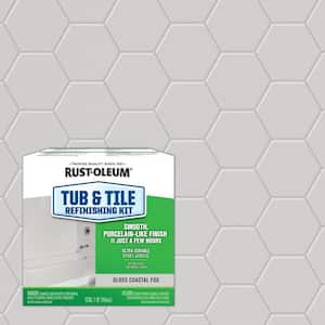 1 qt. Gloss Coastal Fog Tub and Tile Refinishing Kit