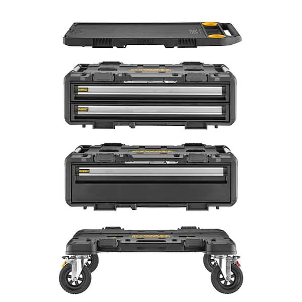 TOUGHSYSTEM 2.0 DxL 30 in. 2-Drawer Box, 30 in. Deep Drawer Box, 30 in. Dolly and 30 in. Worktop