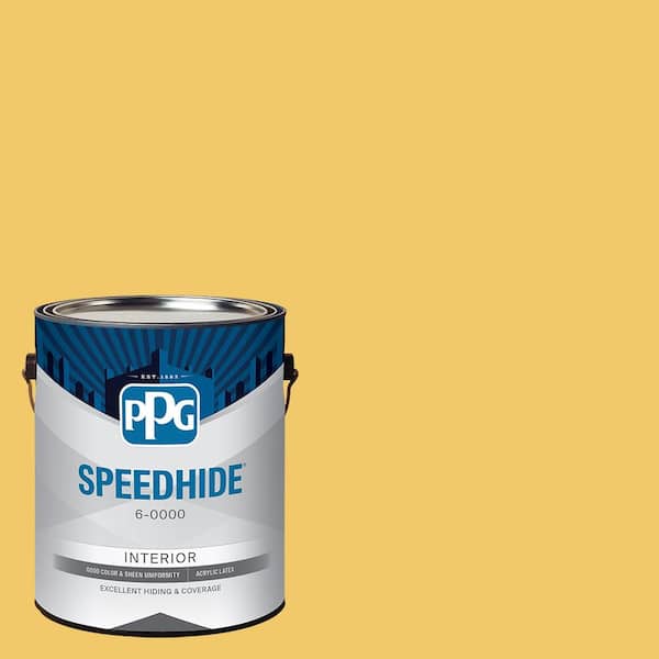 SPEEDHIDE 1 gal. PPG17-18 Sol De Yucatan Satin Interior Paint