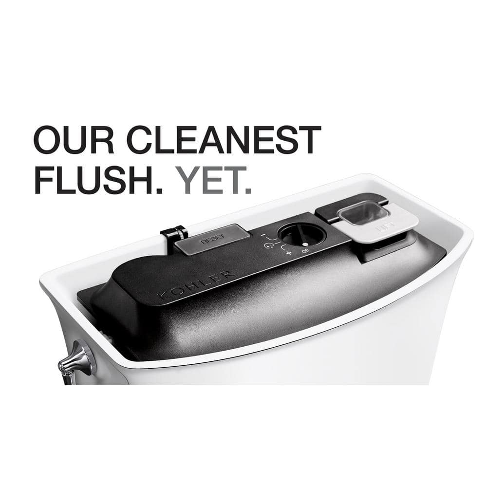 White High Efficiency Two-Piece Elongated Toilet