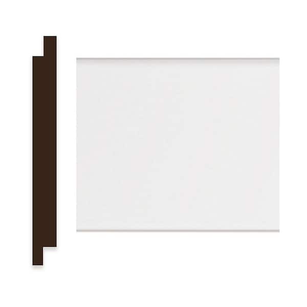 84 in. x 6 in. x 0.313 in. White Shiplap Wall Panel MDF Decorative Acoustic Wall Panel (24-Pieces/84 sq. ft.)