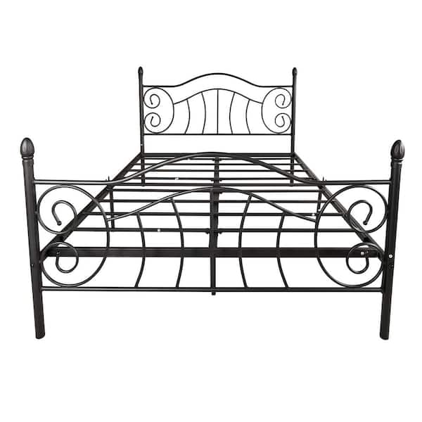 Metal Bed Frame Victorian Vintage Style, Victorian Bed Sizes