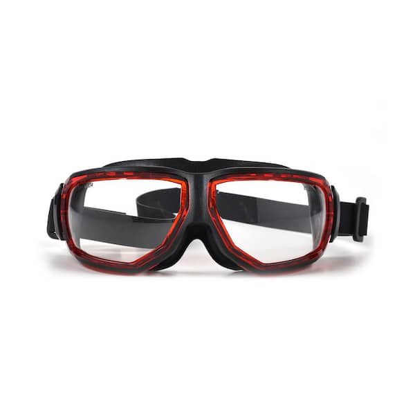 Impact Resistant Safety Splash Goggles Protected W/ Anti-microbial Protection 