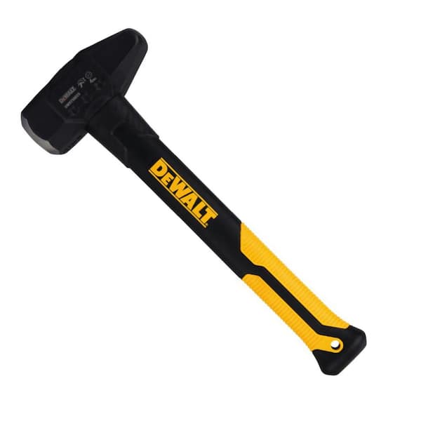 DEWALT 4 lb. Blacksmith Sledge Hammer with 12.1 in. Fiberglass Handle