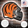 Evergreen Cincinnati Bengals Helmet 19 in. x 15 in. Plug-in LED Lighted  Sign 8LED3806HMT - The Home Depot