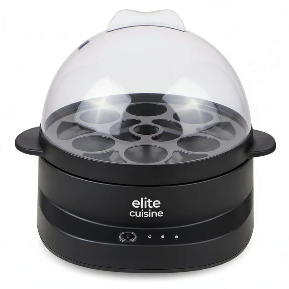EGCL2501 7-Egg Black Egg Cooker with Voice Alert price history on PriceWatchPro