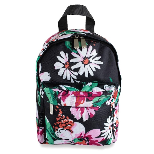 Hobo River (White w/Floral Stitch) Backpack Purse - Andy Thornal Company