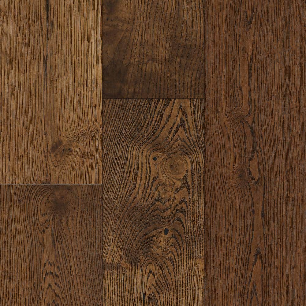 Gingerbread Oak White Oak 1/4 in. T x 6.5 in. W Click Lock Wire Brushed Engineered Hardwood Flooring (21.7 sq.ft./case) price history on PriceWatchPro