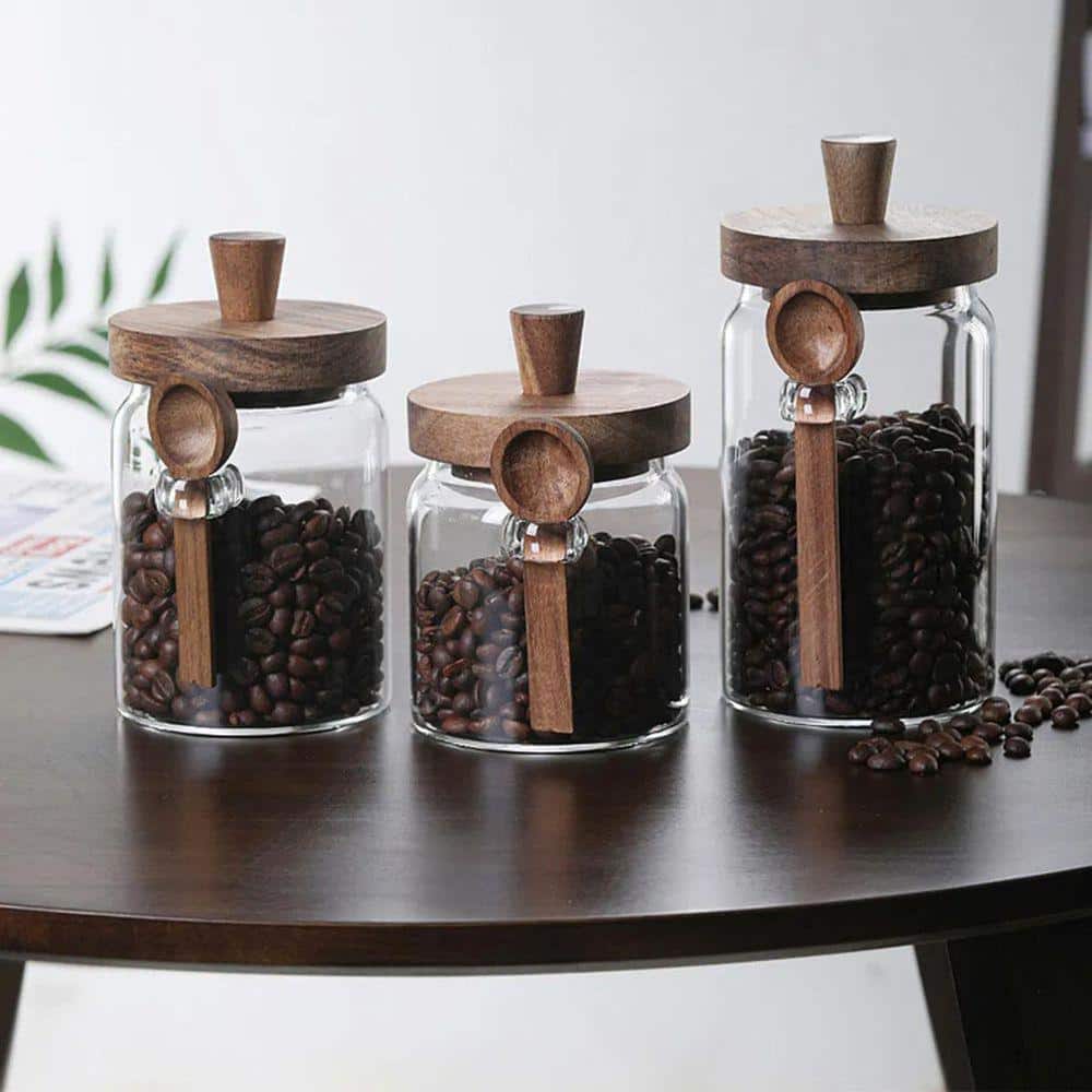 【J Gilbert & Son】 エドワーディアン コーヒーセット 3点 brown-jfvkaf-kitchen-canisters