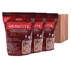 2 lb. Mesquite BBQ Smoking Chips (3-Pack)
