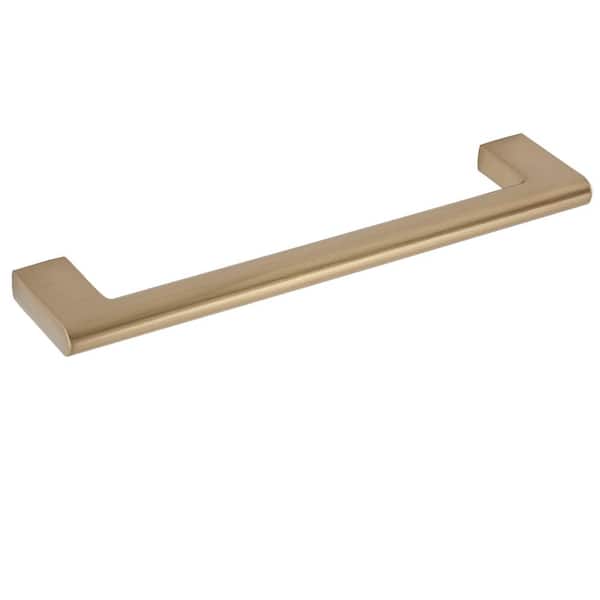Sumner Street Home Hardware 5-Pack Vail 6 in. (152 mm) Center-to-Center Modern Satin Brass Bar Drawer Pull