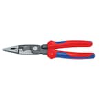 KNIPEX 8 in. Electrical Installation Comfort Grip Pliers 13 82 8