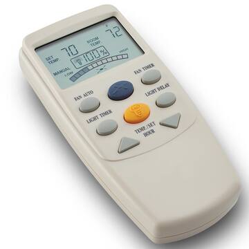 3-Speed Universal Ceiling Fan Thermostatic Remote Control with LCD Display