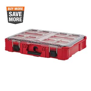 PACKOUT 11-Compartment Impact Resistant Portable Small Parts Organizer