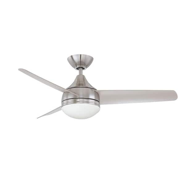 Designers Choice Collection Moderno 42 in. Satin Nickel Ceiling Fan