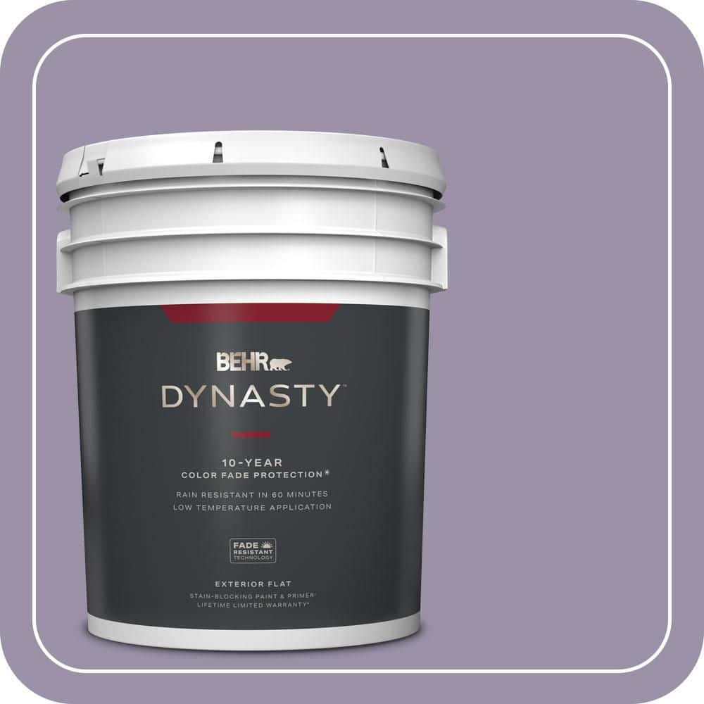 5 gal. #650F-4 Delectable Flat Exterior Stain-Blocking Paint & Primer price history on PriceWatchPro
