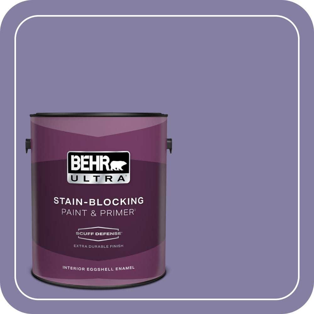1 gal. #640D-6 Chinese Violet Extra Durable Eggshell Enamel Interior Paint & Primer price history on PriceWatchPro