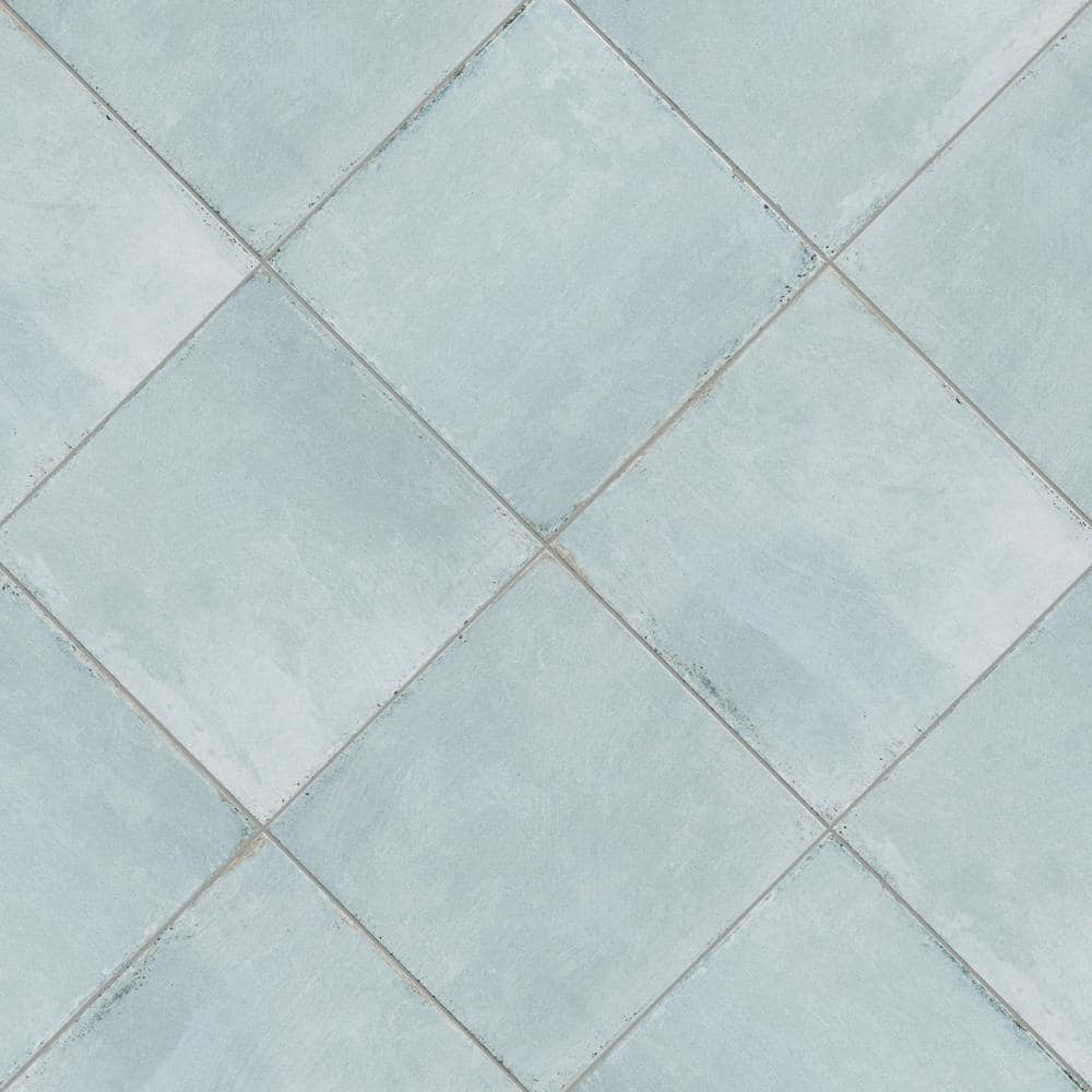 Barcelona Ocean 5-3/4 in. x 5-3/4 in. Porcelain Floor and Wall Tile (10.56 sq. ft./Case) price history on PriceWatchPro