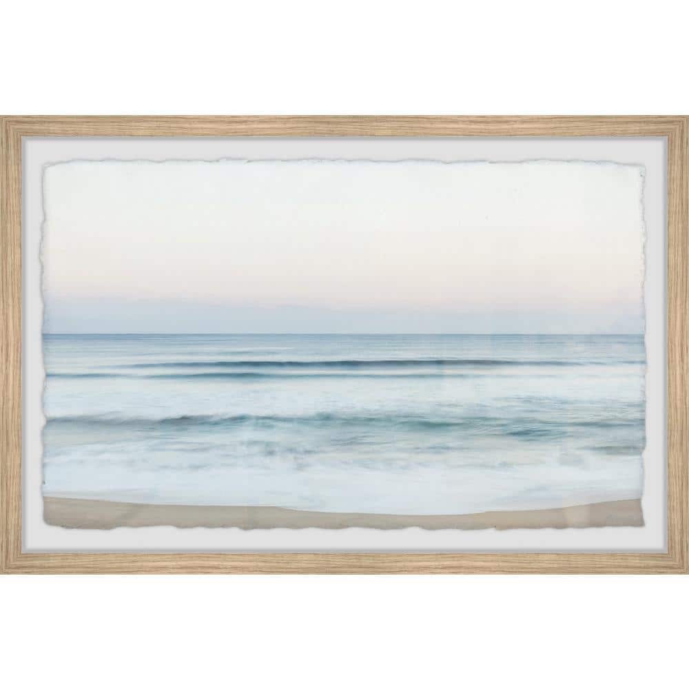 プリントw/フレーム【Colorfornia beautiful ocean】 Amazon.com: Modern Waves Window Privacy Film Watercolor Beautiful