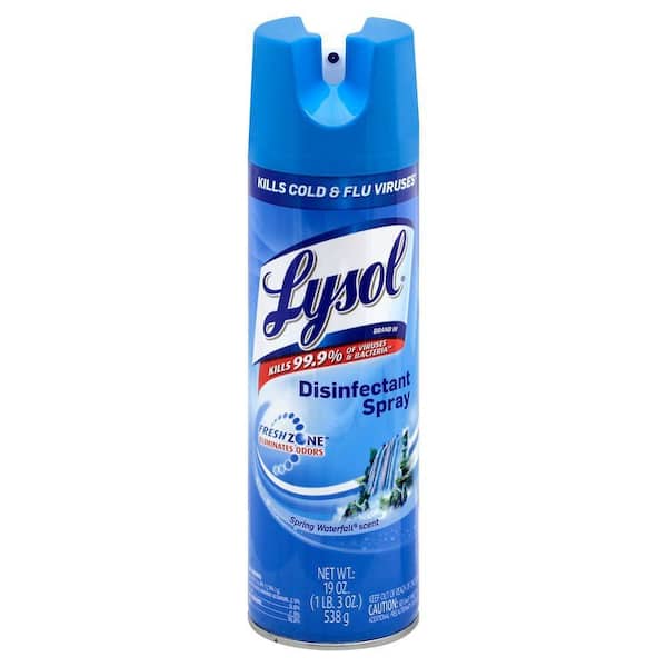 Lysol 19 oz. Spring Waterfall Scent Disinfectant Spray