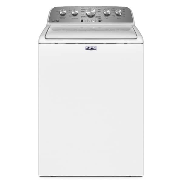 4.5 cu. ft. High-Efficiency White Top Load Washer Machine with Deep Water Wash and PowerWash Cycle