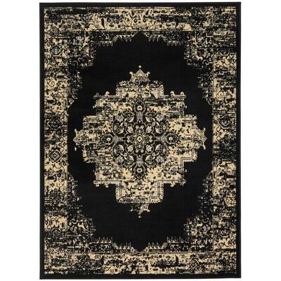 5'10 x 8'10 Nourison Suf I Noor Brick Rectangle Area Rug 5-Feet 10-Inches by 8-Feet 10-Inches SF07 
