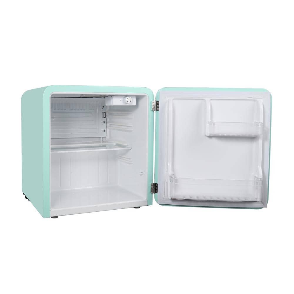 Magic Chef 1.6 Cu. Ft. Mint Green Retro Mini Fridge