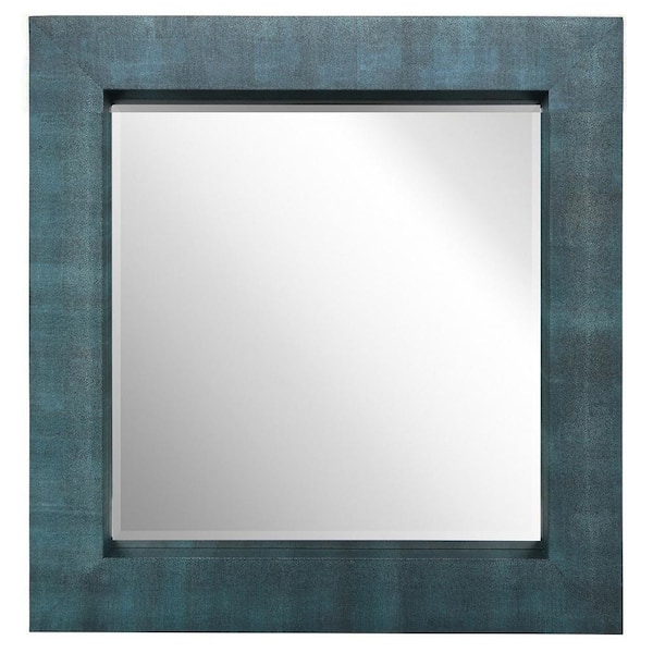 Empire Art Direct Large Square Black Hooks Modern Mirror (48 in. H x 48 in. W)