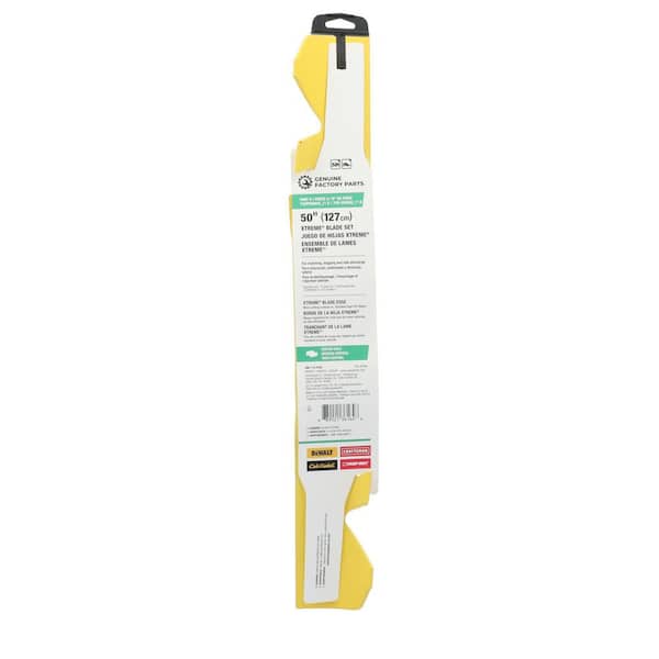 Original Equipment Xtreme 3-in-1 Blade Set for Select 50 in. Mowers with S-Shaped Center OE# 742P05094-X, 742-05094-X
